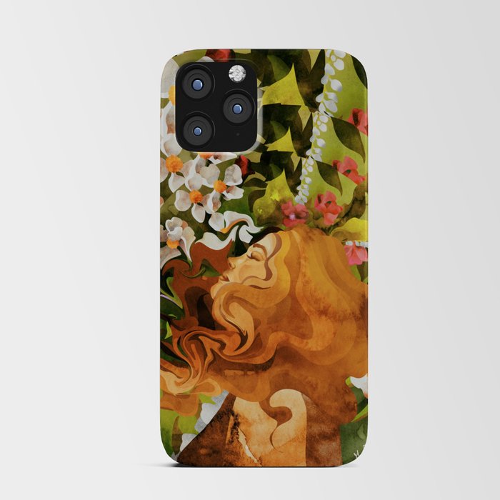 The waltz of flowers iPhone Card Case