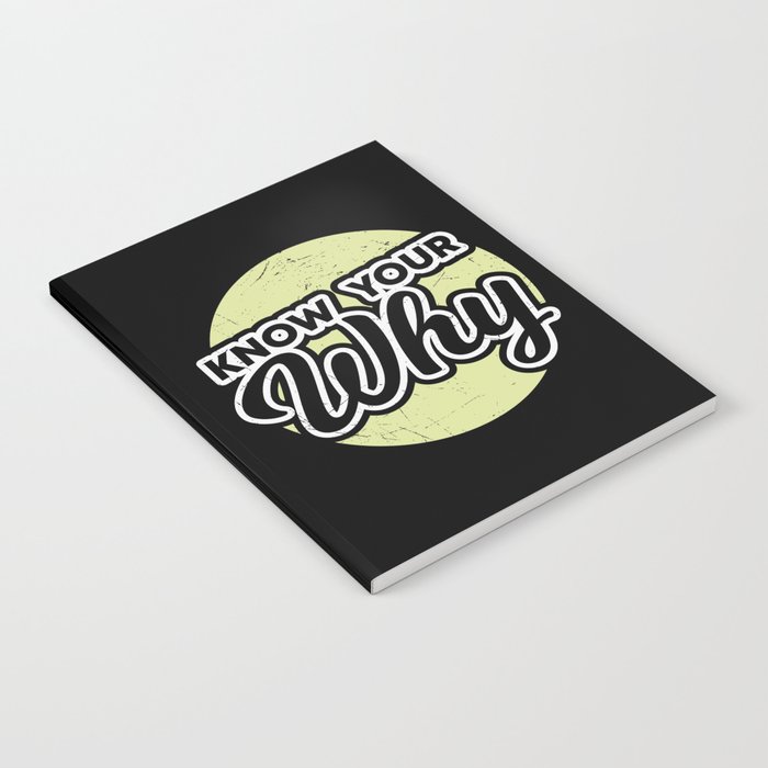 Know Your Why Notebook