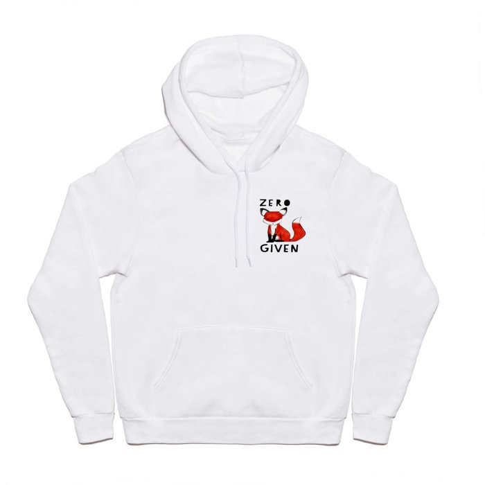 Zero Fox Given Hoody by annimo poster Society6