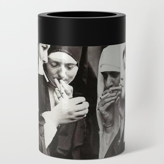 Nuns Smoking Can Cooler