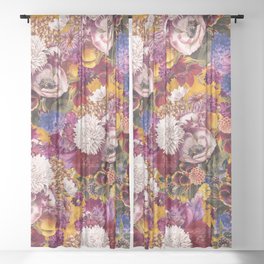 EXOTIC GARDEN XIII Sheer Curtain