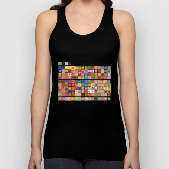 The Periodic Table of the Muppets Unisex Tank Top