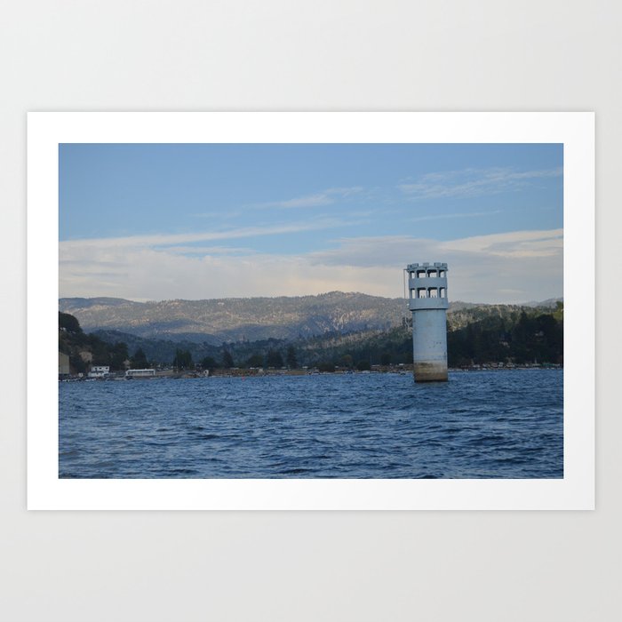 Lonely Tower Art Print