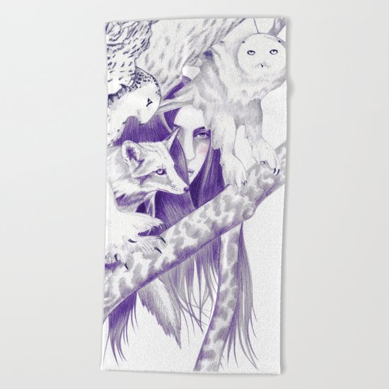 The Forest Beach Towel