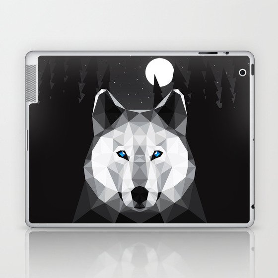 The Tundra Wolf Laptop & iPad Skin