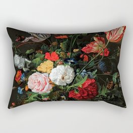 Still Life With Flowers By Jan Davidsz. de Heem Rectangular Pillow