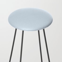 AZUREISH WHITE SOLID COLOR. Paceful Blue Counter Stool