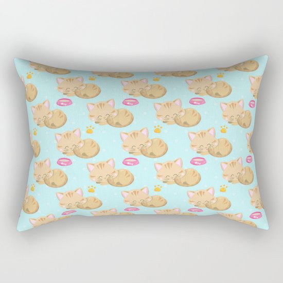 Cute Cat #3 Rectangular Pillow