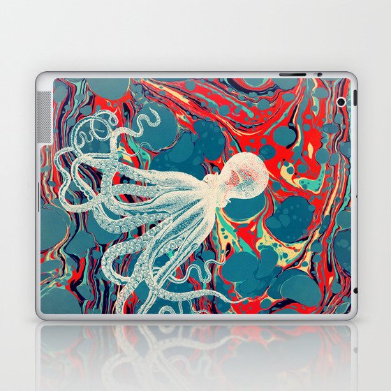 Vintage Octopus Laptop & iPad Skin