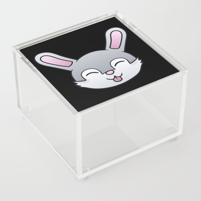 Cute rabbit blep Acrylic Box