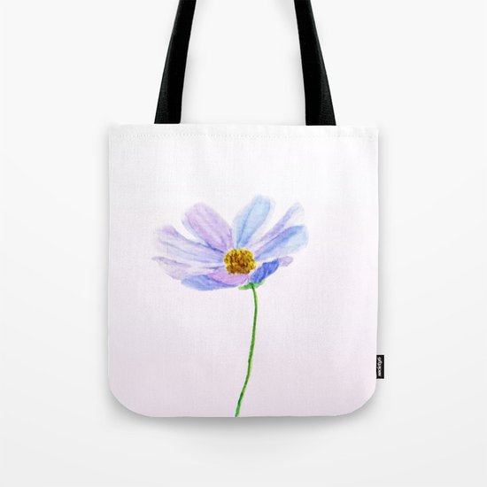 one purple cosmos Tote Bag