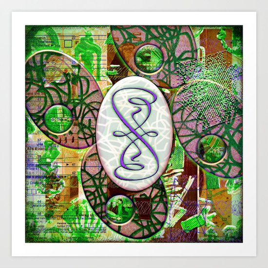 Cathy (#TheAccessoriesSeries) Art Print