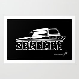 Holden Sandman Panel Van Art Print