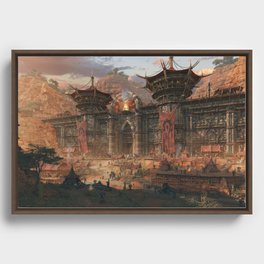 Orgrimmar (Wide) Framed Canvas