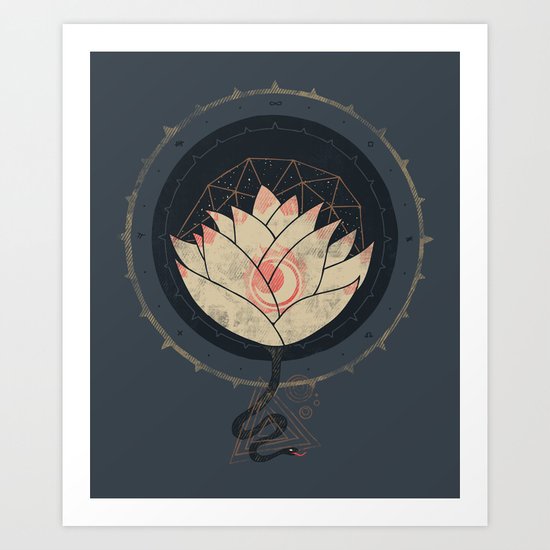 Lotus Art Print
