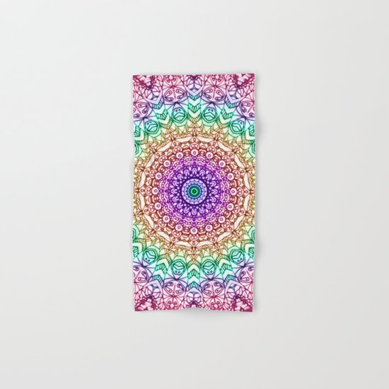 Mandala Mehndi Style G379 Hand & Bath Towel