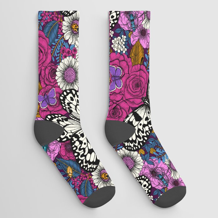 A colorful garden II  Socks