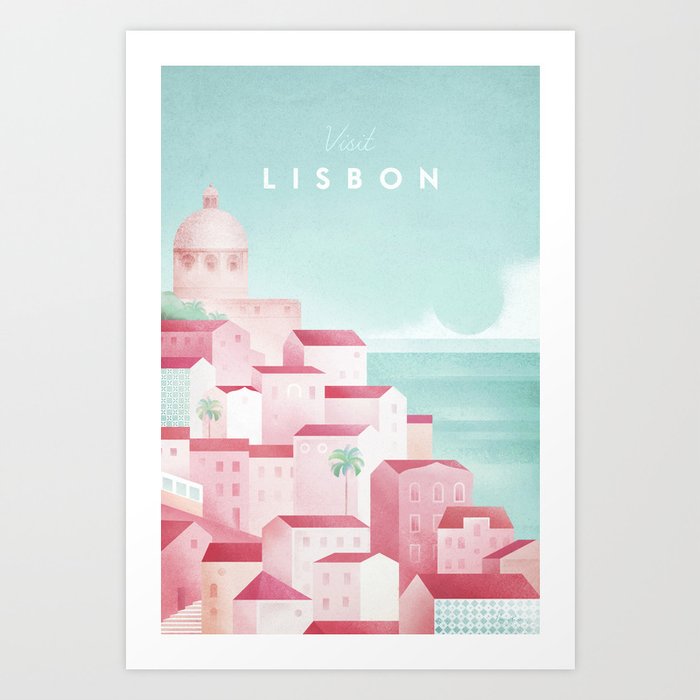 Lisbon Art Print