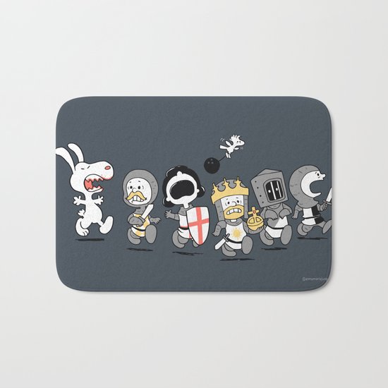 Run away! Run away! Bath Mat