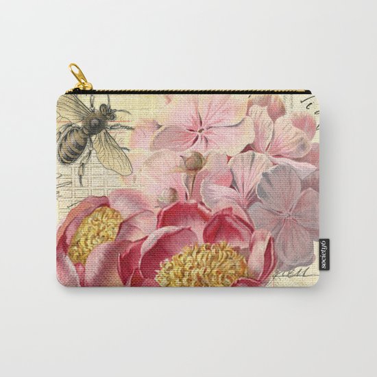 Vintage Flowers #20 Carry-All Pouch