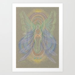New Beginning Angel Art Print
