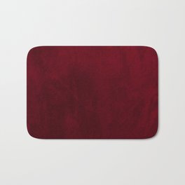VELVET DESIGN - red, dark, burgundy Bath Mat