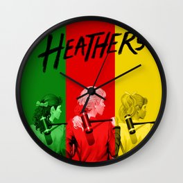 HEATHERS THE MUSICAL Wall Clock