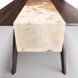 Faux Cowhide Leather [ii.2021] Table Runner