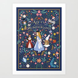 Alice in wonderland Art Print