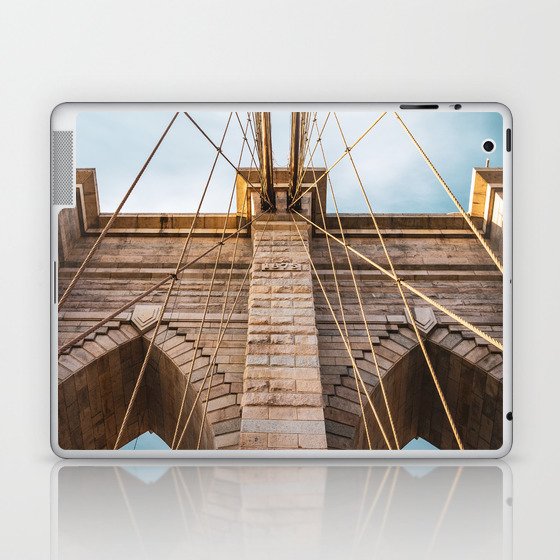 Brooklyn Bridge | Architecture in NYC | Travel Photography Laptop & iPad Skin