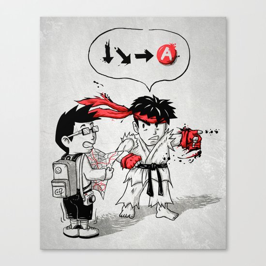 Hadoken? Canvas Print
