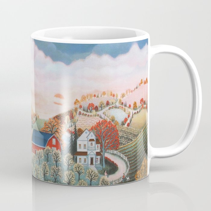 Autumn Mill by Kathy Jakobsen Coffee Mug