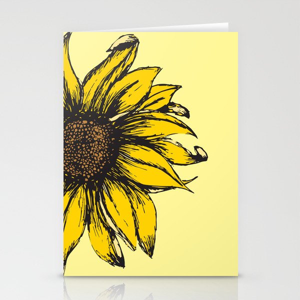 Sunflower II Stationery Cards