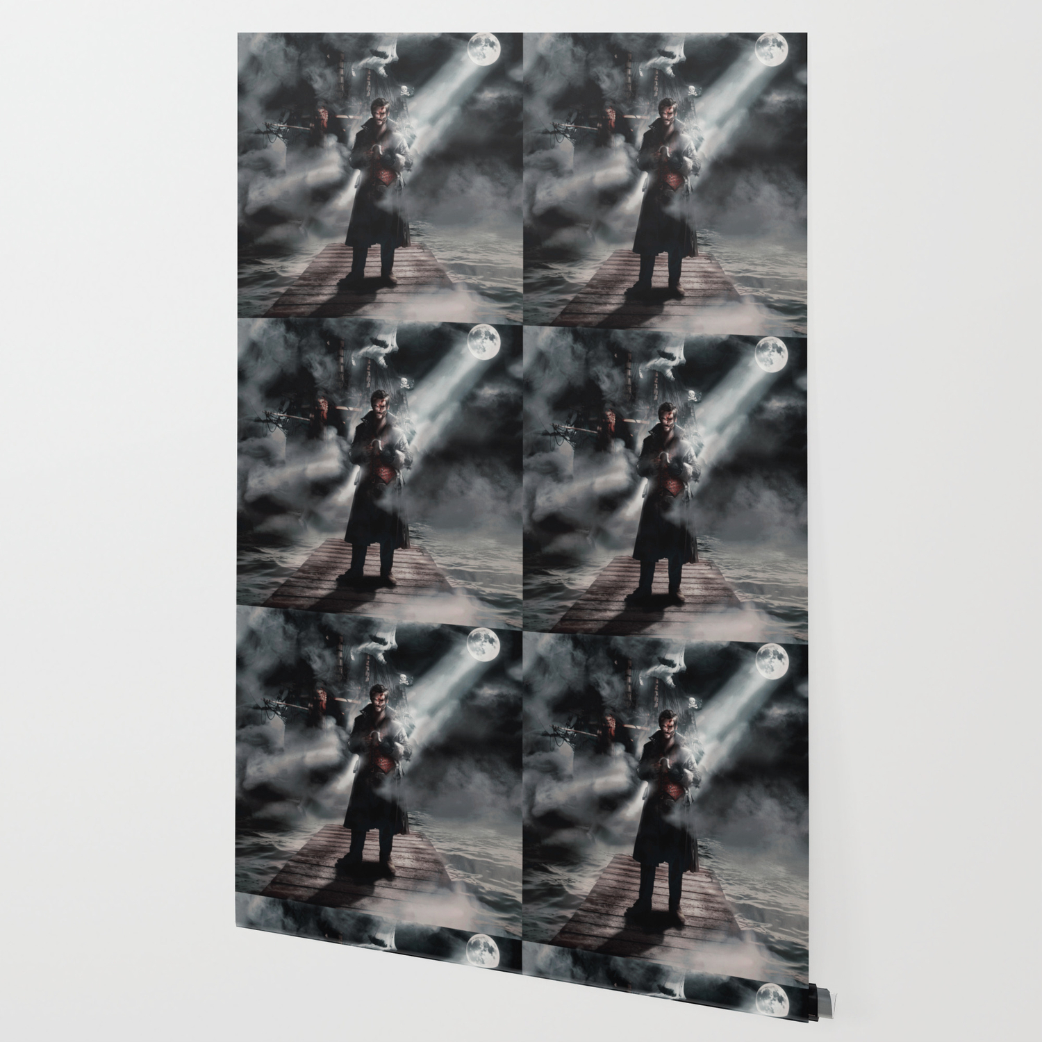Halloween Captain Hook Wallpaper By Frivolouswhim Society6