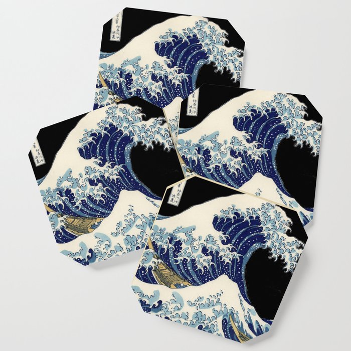 The Great Wave off Kanagawa Coaster