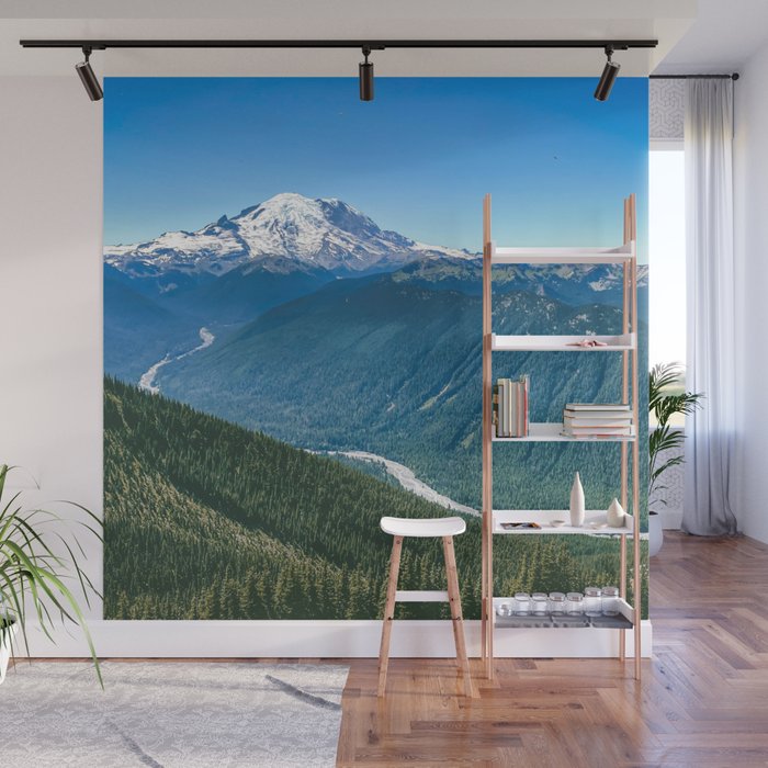 Mount Rainier National Park Wall Mural