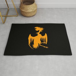 Victor Hugo, Eagle 2 (Colored by me) Area & Throw Rug