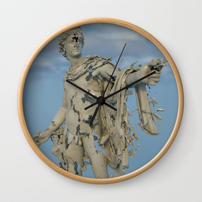 Apollo Belvedere - Disintegration Series Wall Clock
