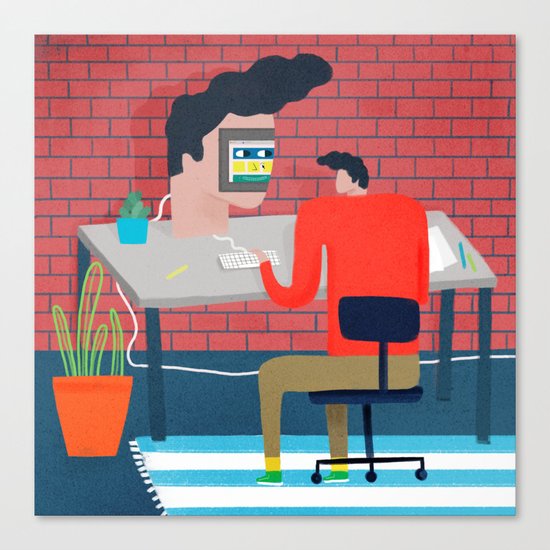 Artificial Intelligence Canvas Print