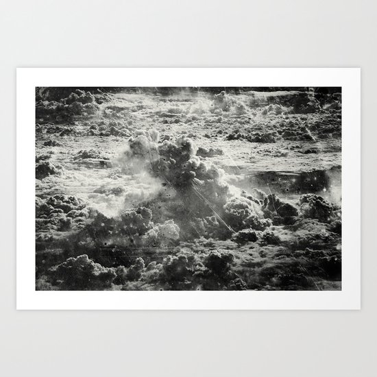 Somewhere Over The Clouds (III Art Print