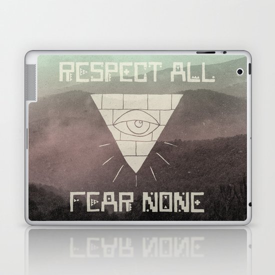 FEAR NONE Laptop & iPad Skin