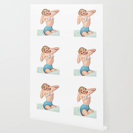 Pin Up Girl Wallpaper For Any Decor Style Society6
