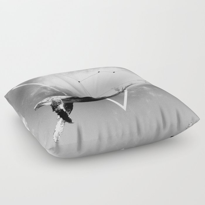 The Whale Floor Pillow
