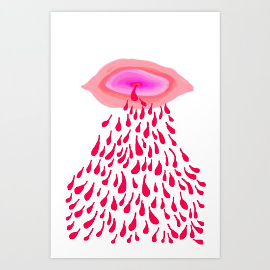 La Cortada Art Print