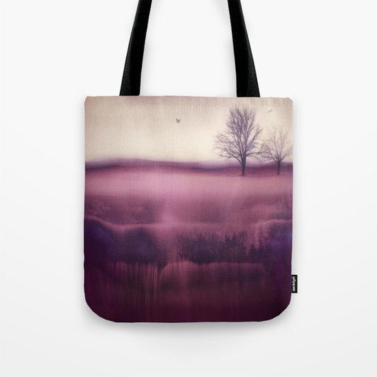 Winter Plum Tote Bag