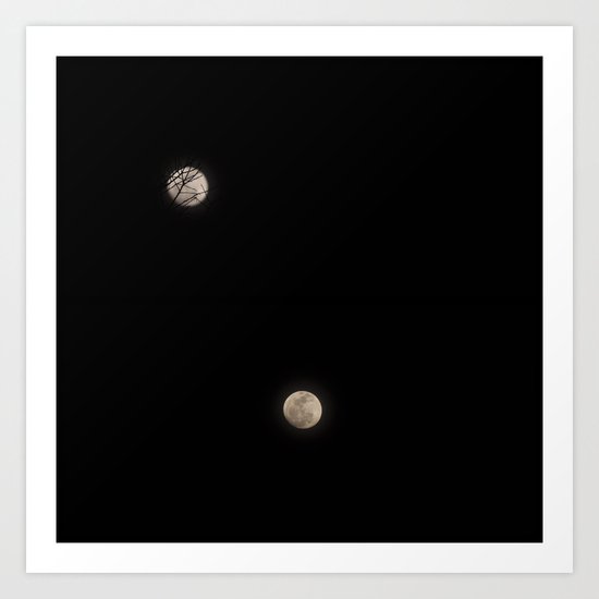 moon Art Print