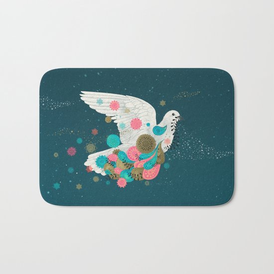 dove Bath Mat