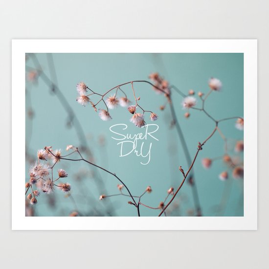 Super Dry Art Print