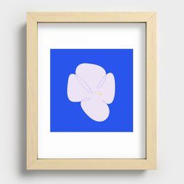 Flower power ganster Recessed Framed Print