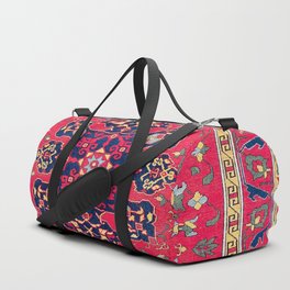 Star Ushak Replica Turkish Rug Print Duffle Bag